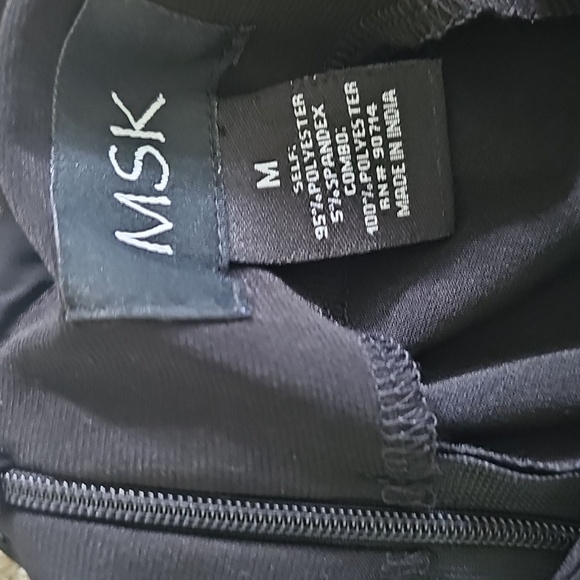 MSK Black Wide Leg Jumpsuits - Picture 8 of 8